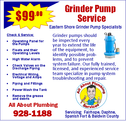 Discount Grinder Pump Service